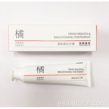 Probióticos Anti-Decay Aliento fresco Paste de dientes blanqueador